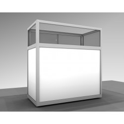 Tischvitrine, 100 x 50 x 100 cm